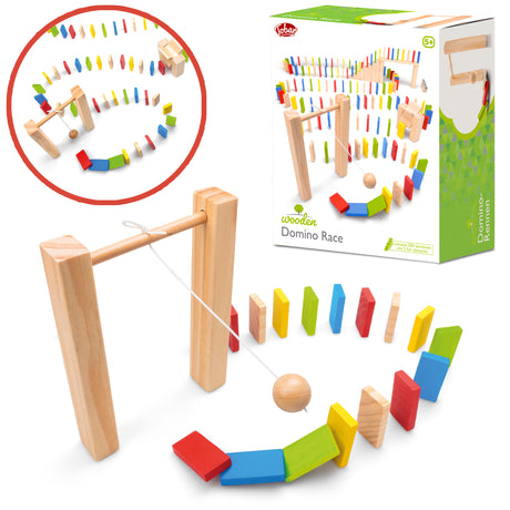 WOODEN DOMINO RACE