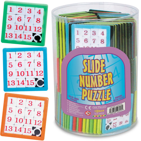 SLIDE NUMBER PUZZLE