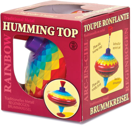 RAINBOW HUMMING TOP