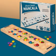 WOODEN MANCALA GAME