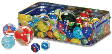 MARBLES IN A TIN
