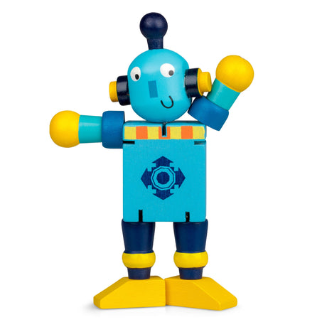 WOODEN FLEXI ROBOT