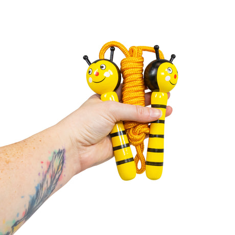 WOODEN SKIPPING ROPE