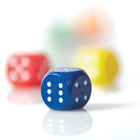 5 DICE WOODEN