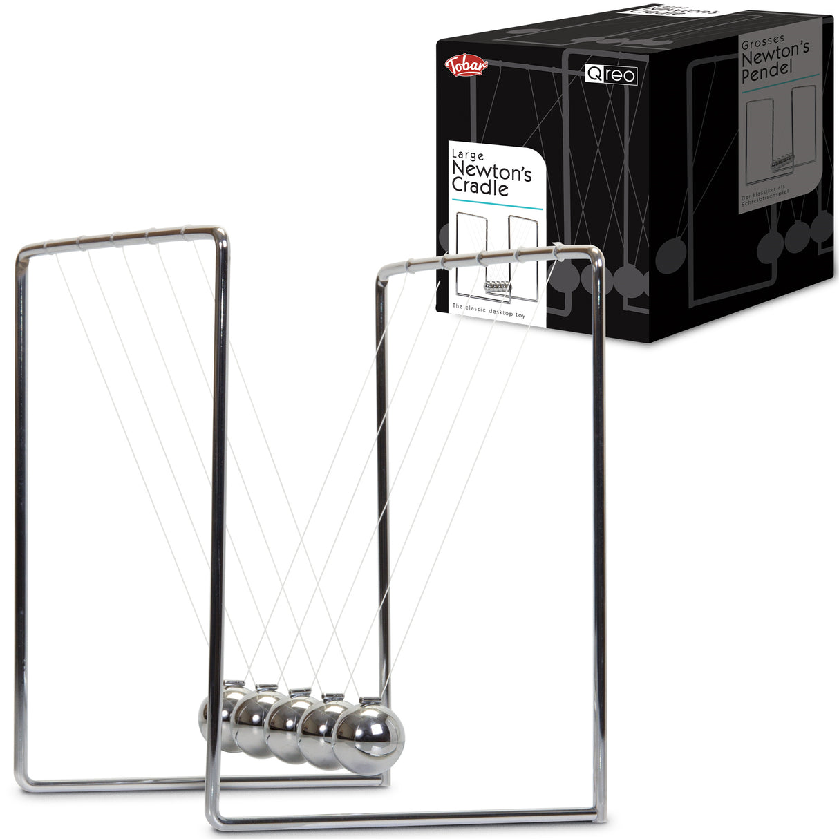 QREO LARGE NEWTONS CRADLE