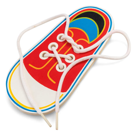 WOODEN LACING SHOE