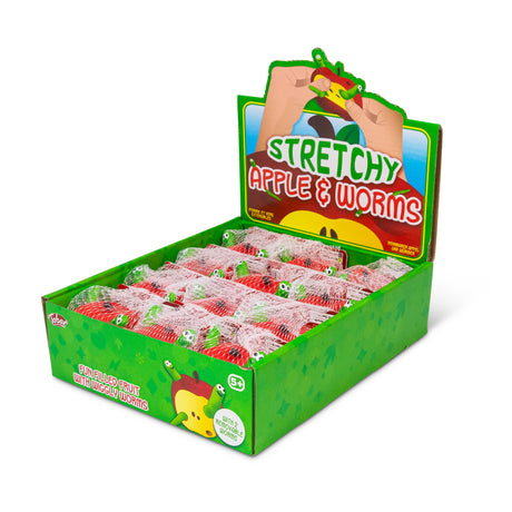 STRETCHY APPLE AND WORMS