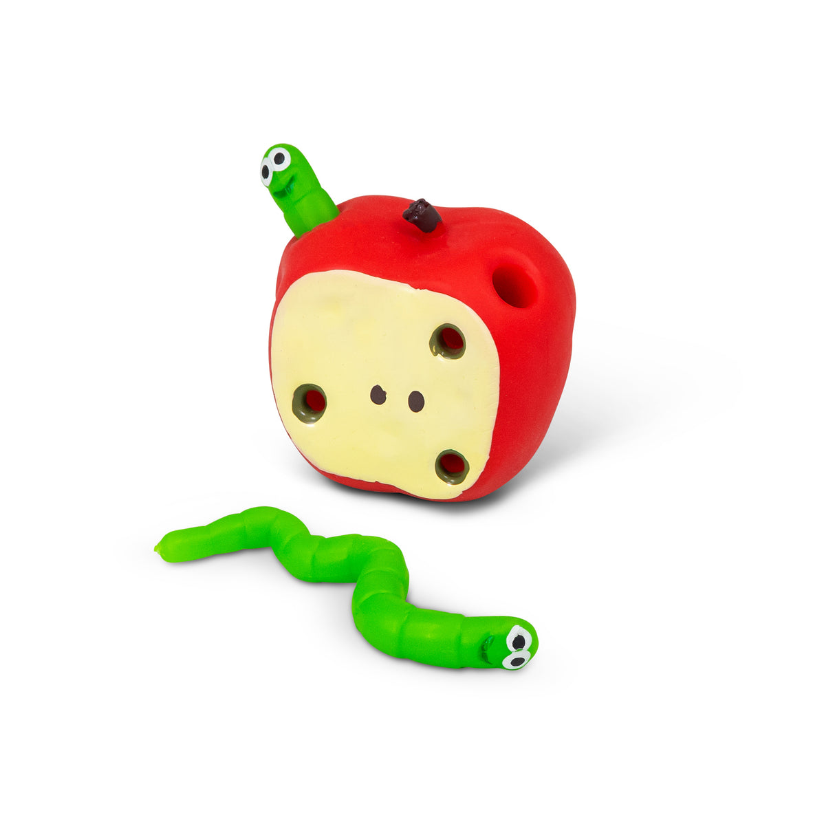 STRETCHY APPLE AND WORMS