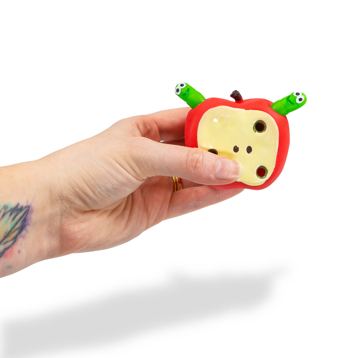 STRETCHY APPLE AND WORMS