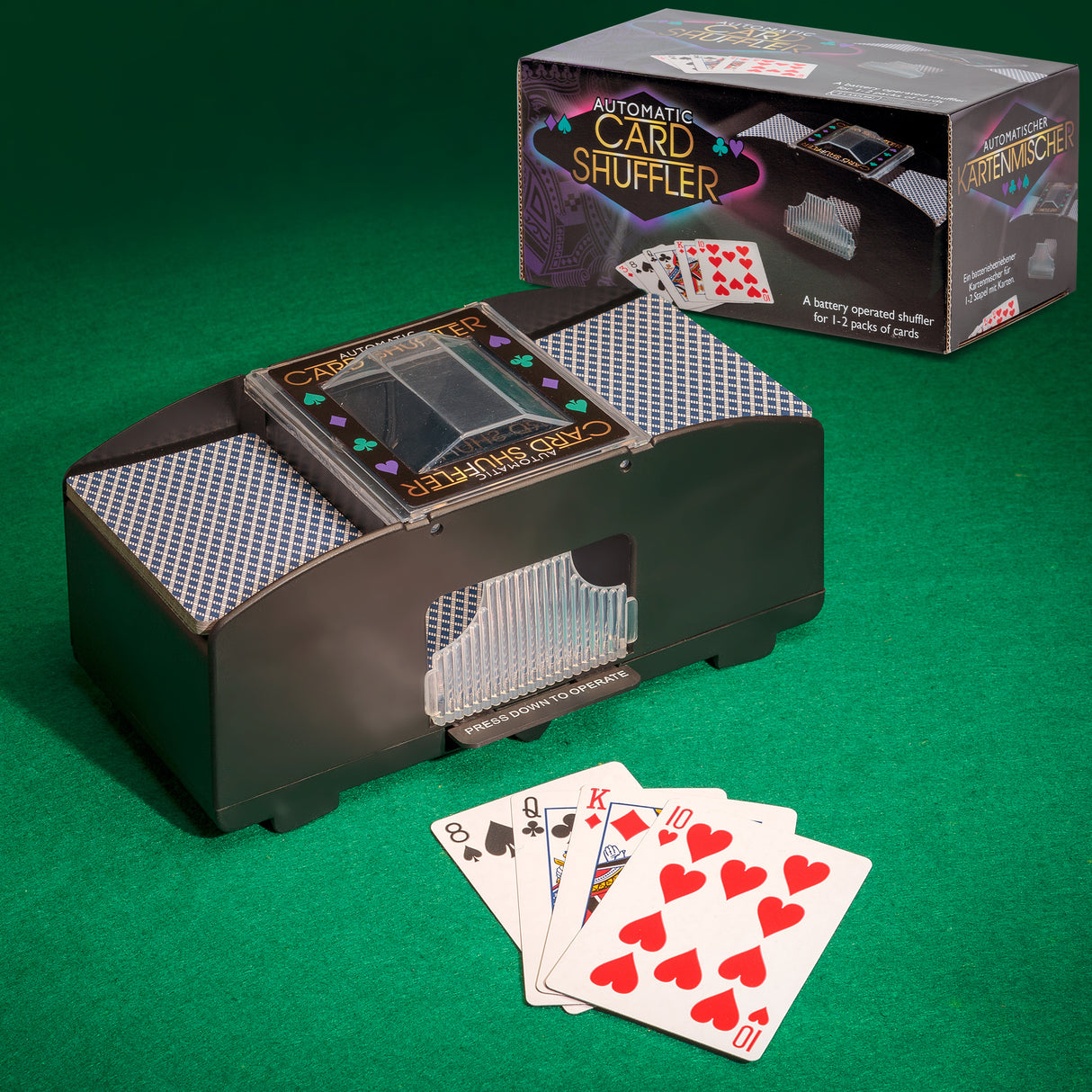 AUTOMATIC CARD SHUFFLER