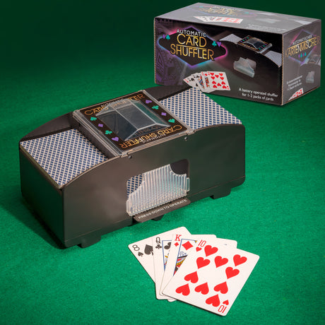 AUTOMATIC CARD SHUFFLER