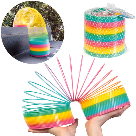 GIANT RAINBOW SPRINGY