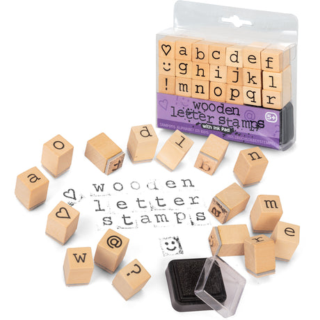 WOODEN LETTER STAMPS