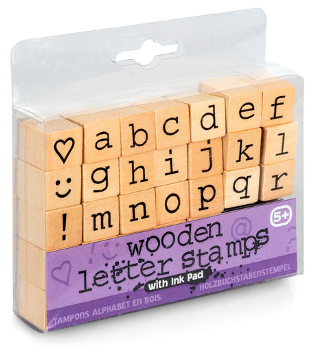 WOODEN LETTER STAMPS