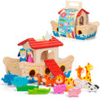 WOODEN NOAH'S ARK PLAYSET