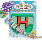 PARTY PANTS BUNTING HAPPY BIRTHDAY