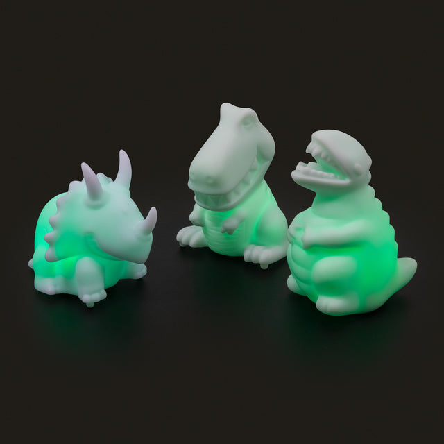 LUMEZ COLOUR CHANGING DINOSAUR NIGHT LIGHTS