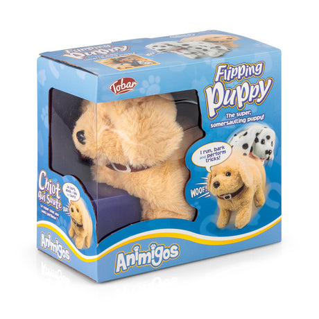 ANIMIGOS FLIPPING PUPPY LABRADOR DOG