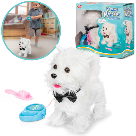ANIMIGOS WALKING WESTIE DOG