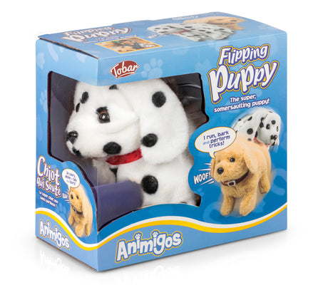 ANIMIGOS FLIPPING PUPPY DALMATIAN DOG