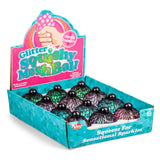 GLITTER SQUISHY MESH BALL