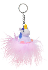 FLASHING UNICORN KEYCHAIN