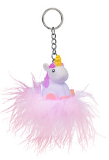 FLASHING UNICORN KEYCHAIN