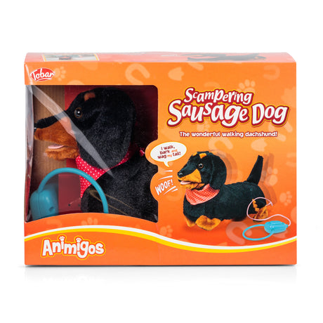ANIMIGOS SCAMPERING SAUSAGE DOG