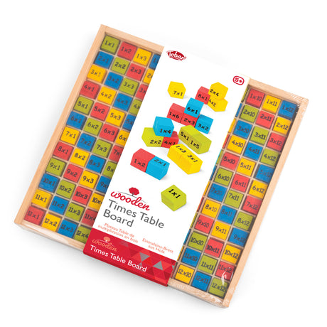 WOODEN TIMES TABLE BOARD