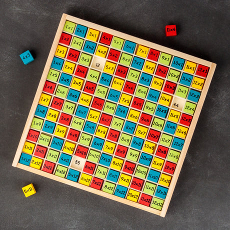 WOODEN TIMES TABLE BOARD