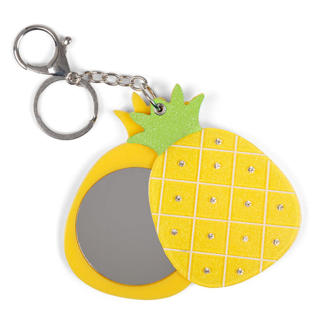 PINEAPPLE MIRROR KEYRING