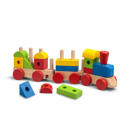 WOODEN STACK 'N' SOUNDS TRAIN