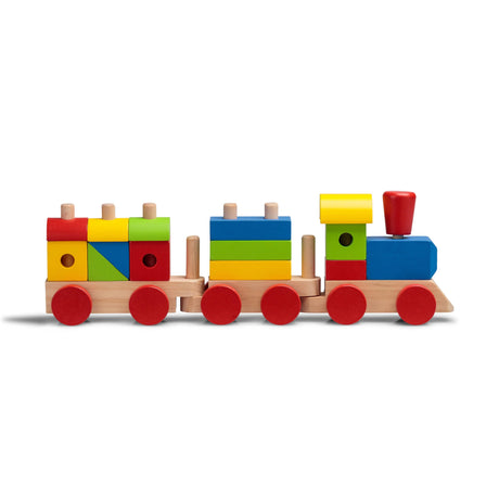 WOODEN STACK 'N' SOUNDS TRAIN