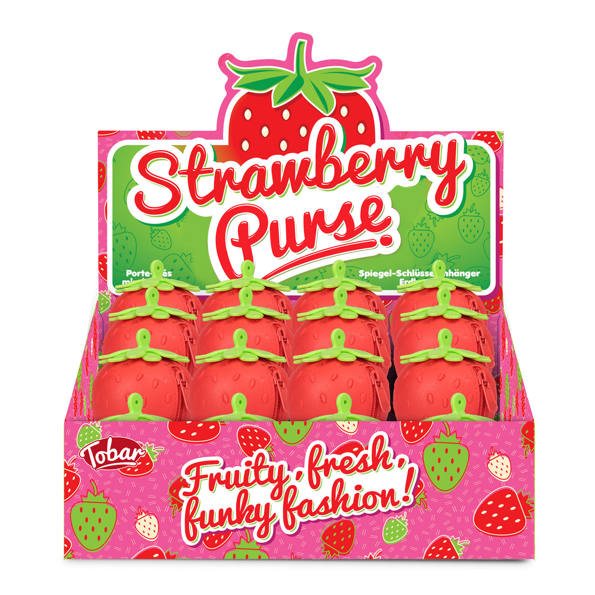 STRAWBERRY PURSE