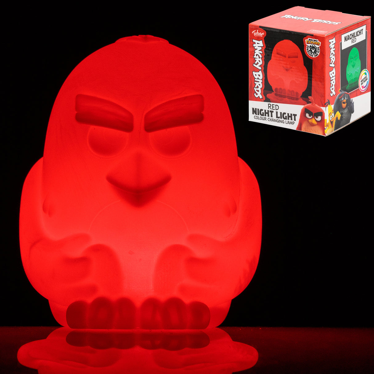 ANGRY BIRDS NIGHT LIGHT - RED