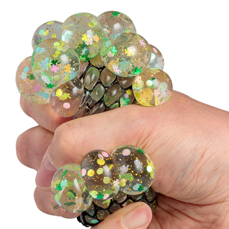 CONFETTI SQUISHY MESH BALL