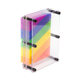 RAINBOW PIN ART