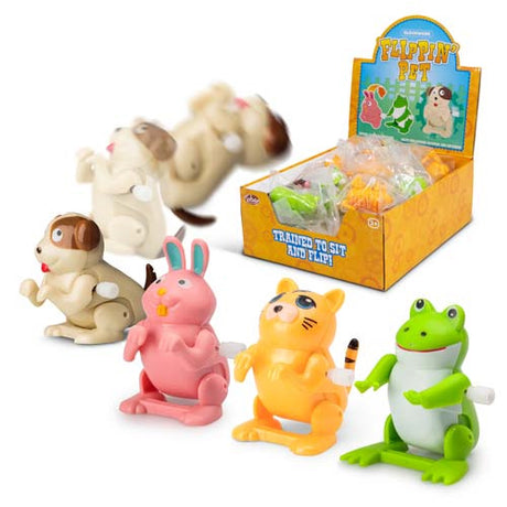 CLOCKWORK FLIPPIN PET ASSORTMENT