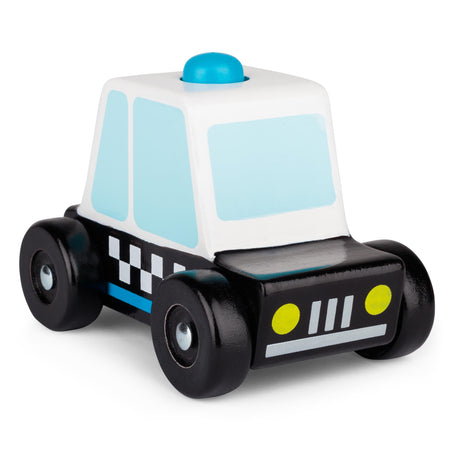 WOODEN SOUND AND PLAY POLICE CAR