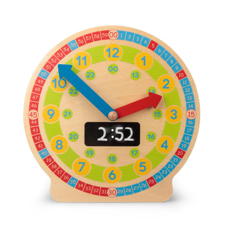WOODEN LEARNING CLOCK