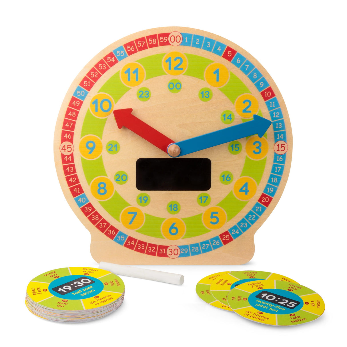 WOODEN LEARNING CLOCK