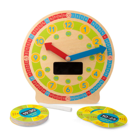 WOODEN LEARNING CLOCK