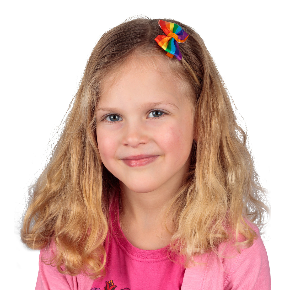 RAINBOW HAIR BOWS