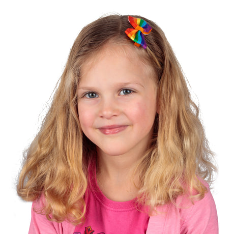 RAINBOW HAIR BOWS