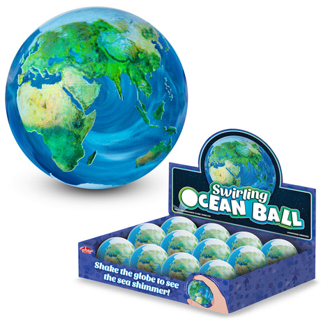SWIRLING OCEAN BALL
