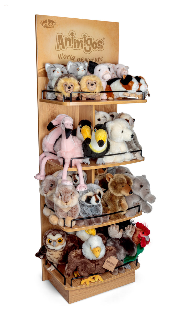 Tobar-Tobar-37248 - Peluche de Alce, Animigos World of Nature, 37248, Color marrón Tobar-Tobar-37248 - Peluche de Alce, Animigos World of Nature, 37248, Color marrón