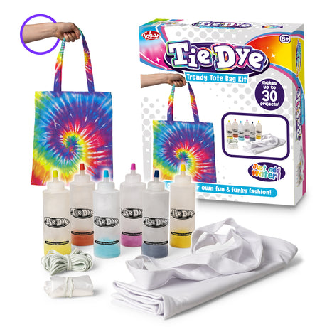 TIE DYE TRENDY TOTE BAG KIT