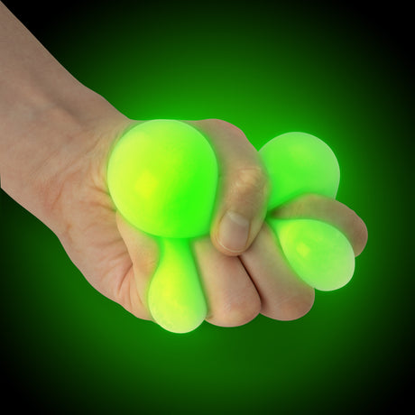 SCRUNCHEMS GLOW IN THE DARK SQUISH BALL