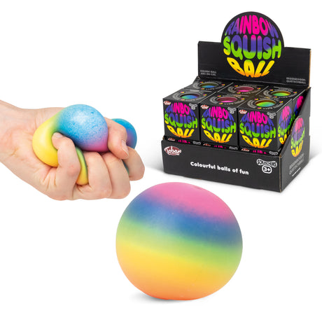 SCRUNCHEMS RAINBOW SQUISH BALL