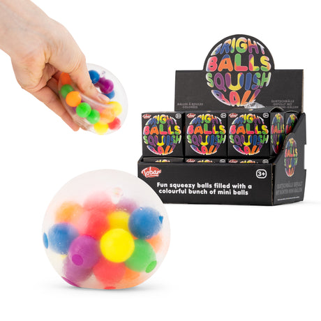 SCRUNCHEMS BRIGHT BALLS SQUISH BALL